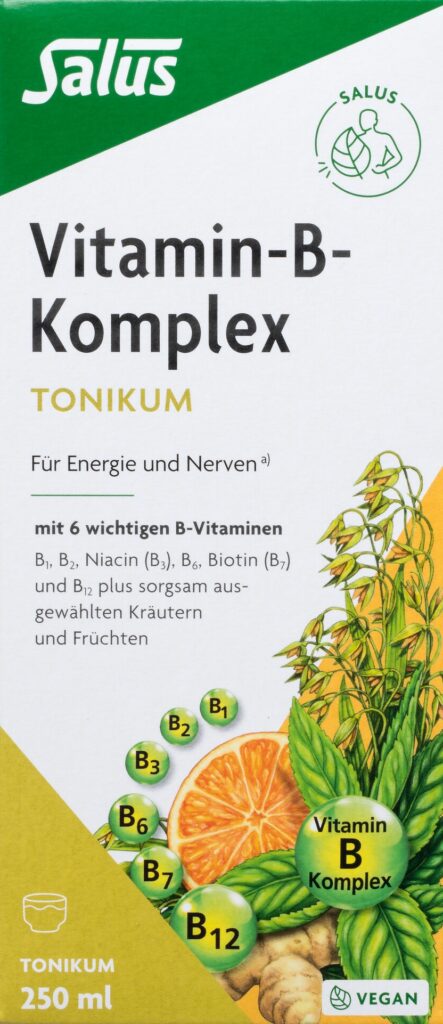 SALUS Complexe de vitamines B tonique fl 250 ml