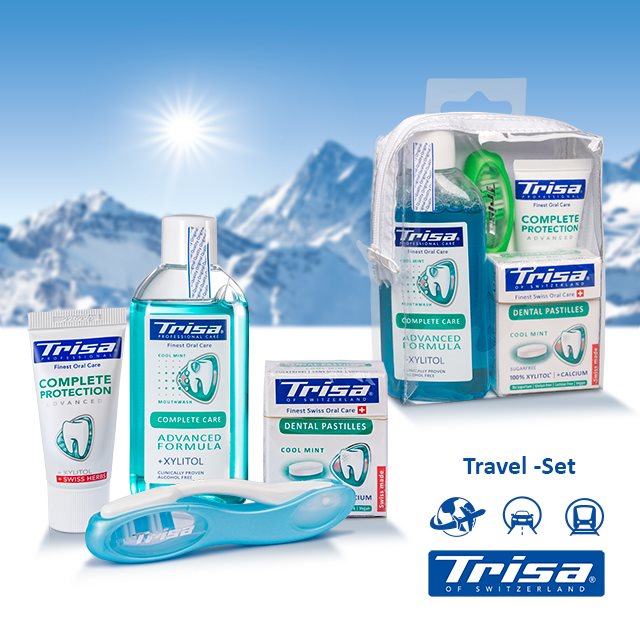 TRISA Travel set