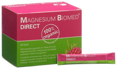 MAGNESIUM BIOMED direct gran stick 60 pce