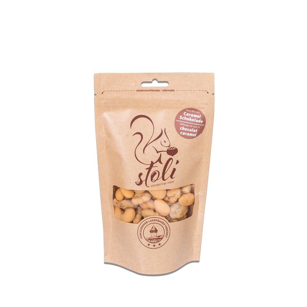 STOLI mélange noix avec caramel chocolat 175 g