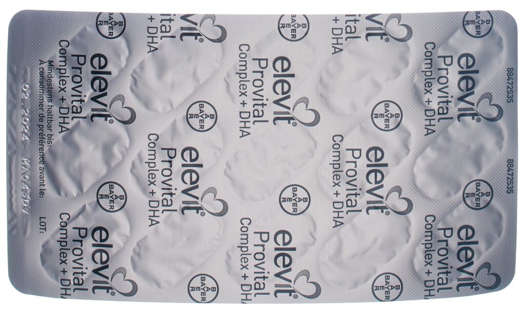 ELEVIT Provital Complex + DHA caps 60 pce