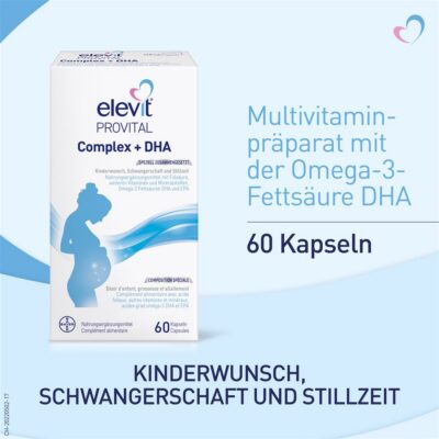 ELEVIT Provital Complex + DHA caps 60 pce