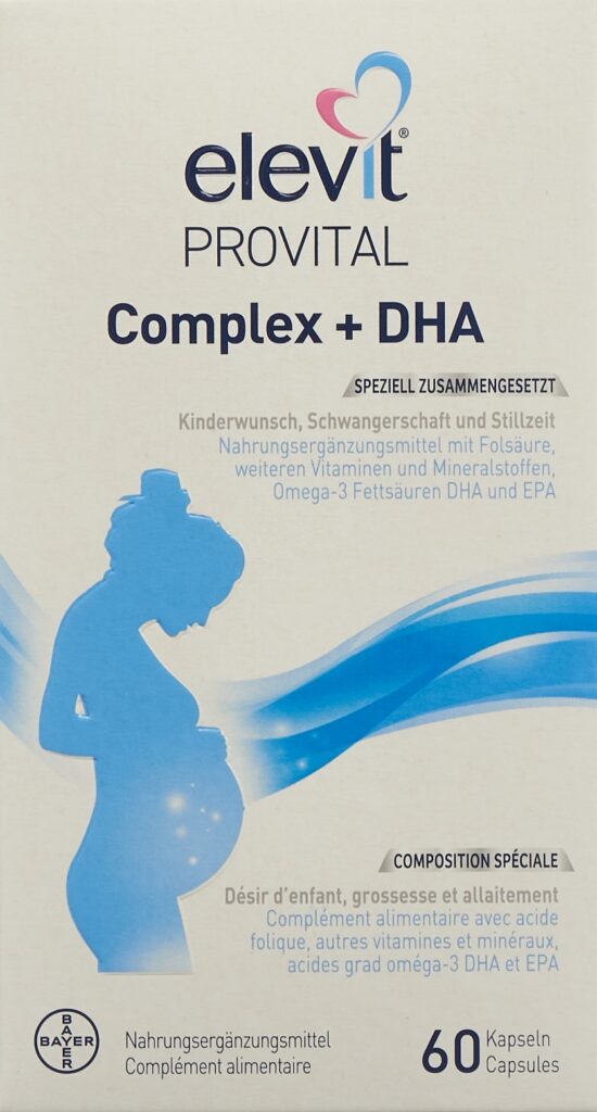 ELEVIT Provital Complex + DHA caps 60 pce