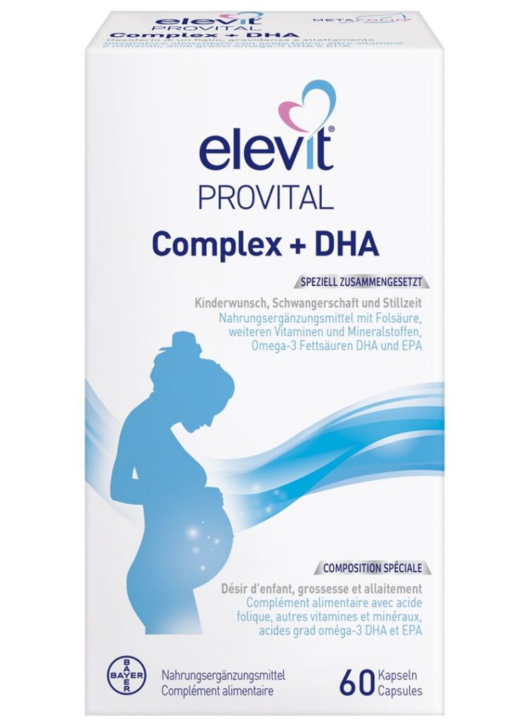 ELEVIT Provital Complex + DHA caps 60 pce