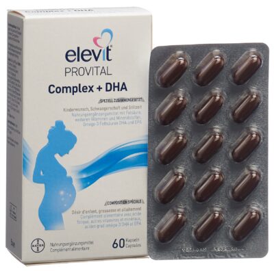ELEVIT Provital Complex + DHA caps 60 pce