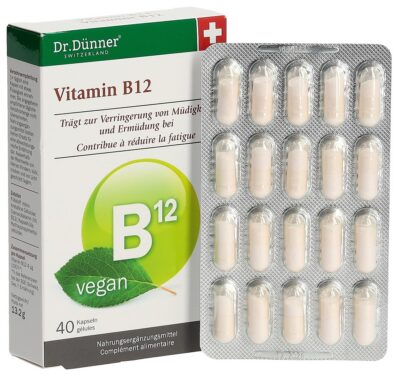 DÜNNER vitamin B12 vegan caps 40 pce