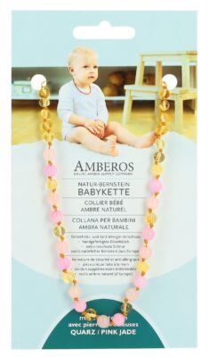 AMBEROS collier amb natu pier préc baro le pi ja