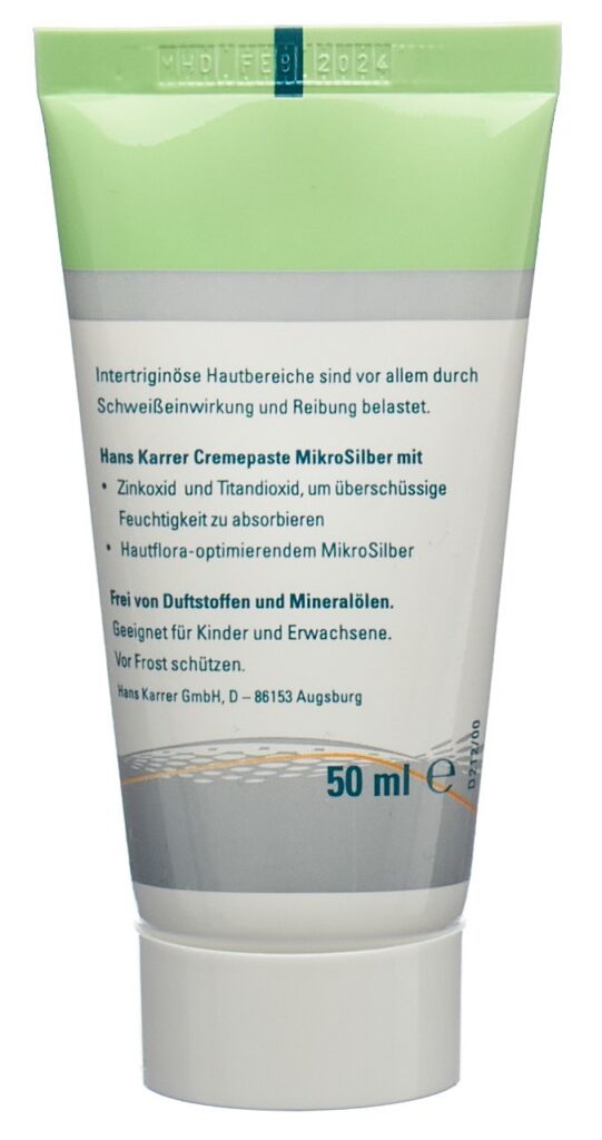 HANS KARRER Cremepaste MikroSilber tb 50 ml