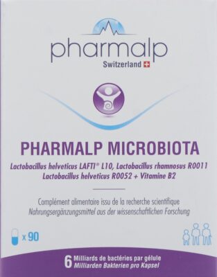PHARMALP MICROBIOTA gélules blist 90 pce
