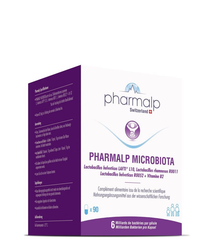 PHARMALP MICROBIOTA gélules blist 90 pce
