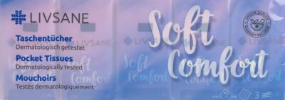 LIVSANE mouchoirs 10 x 10 pce