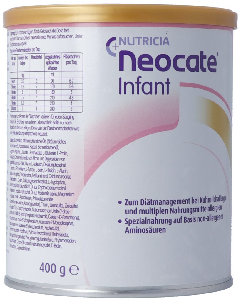 NEOCATE Infant pdr bte 400 g