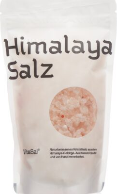 VITASAL cristaux sel Himalaya gros PE sach 400 g
