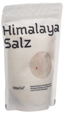 VITASAL cristaux sel Himalaya fin PE sach 400 g