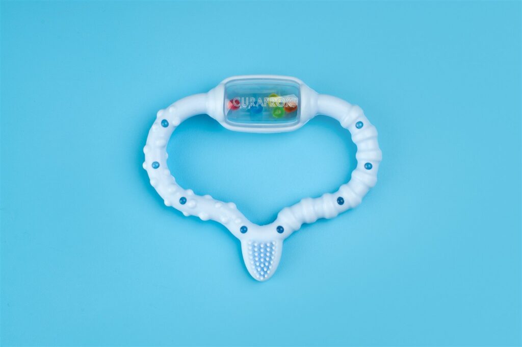 CURAPROX anneau de dentition bleu
