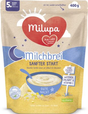 MILUPA bouillie lactée un début douceur 5m+ 400 g