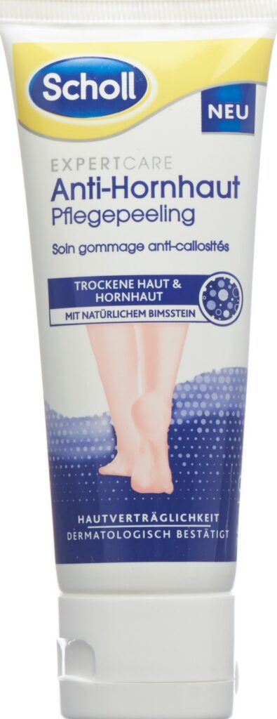 SCHOLL crème gommante tb 75 ml