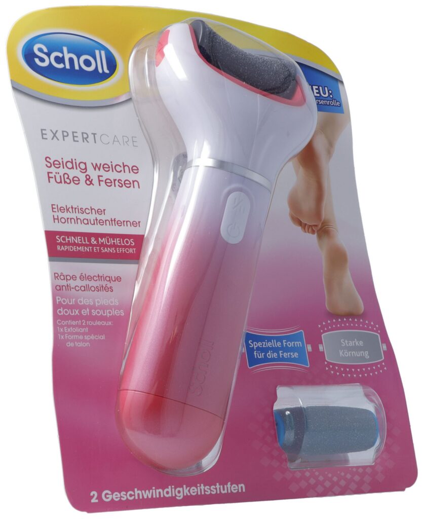 SCHOLL râpe électrique anti-callosités violet