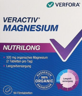 VERACTIV Magnesium Nutrilong cpr 60 pce