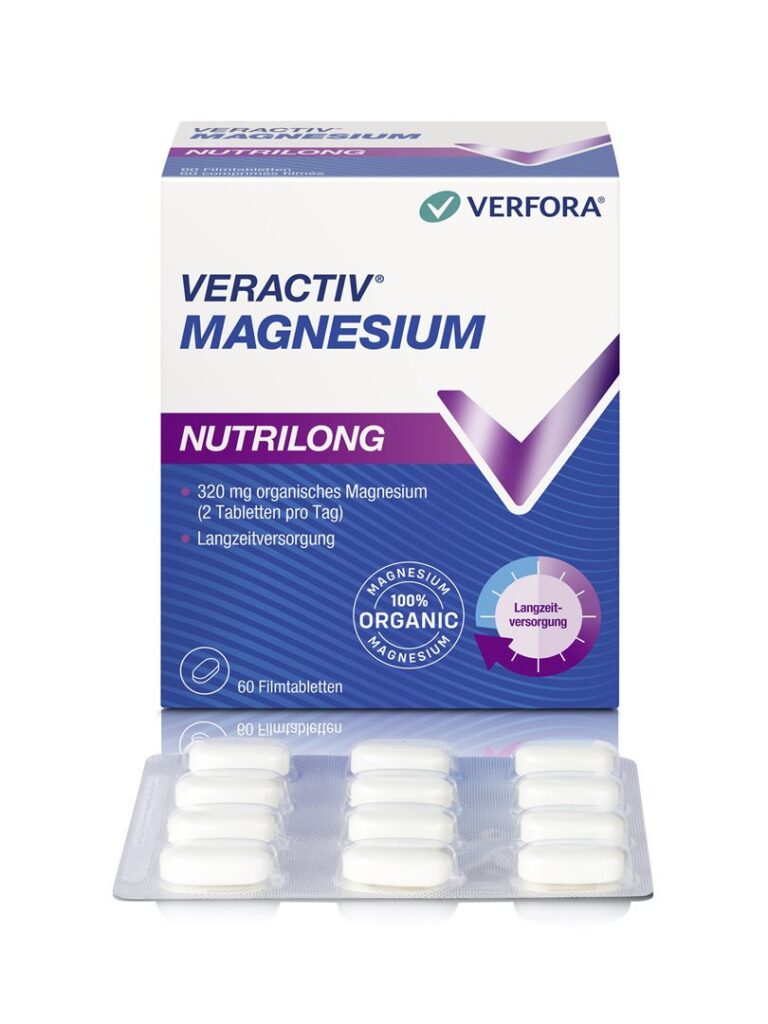 VERACTIV Magnesium Nutrilong cpr 60 pce