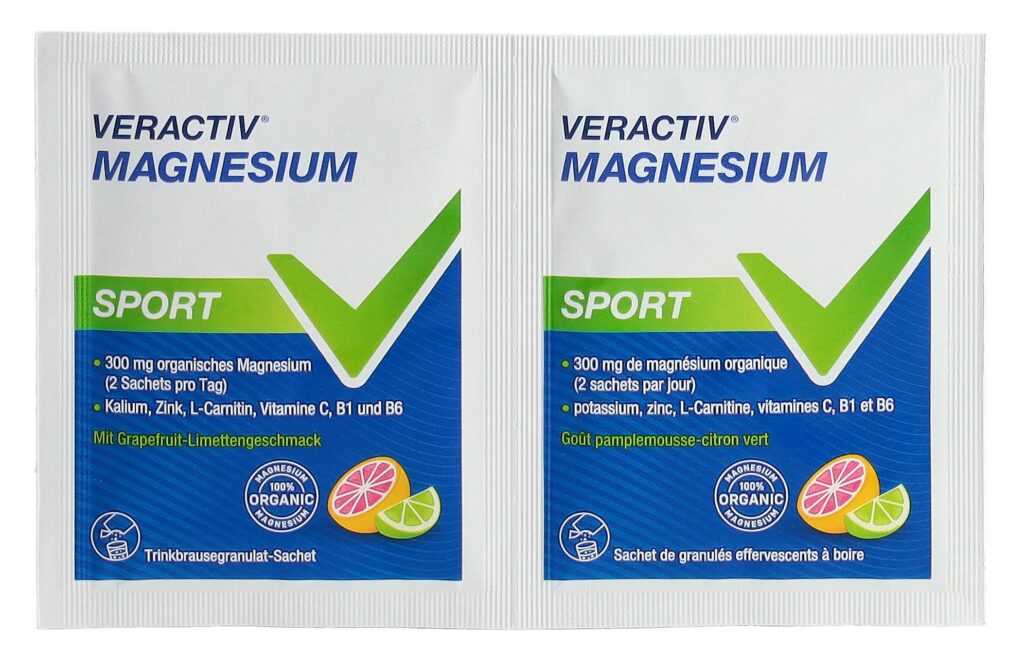 VERACTIV Magnesium Sport sach 30 pce