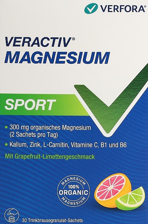 VERACTIV Magnesium Sport sach 30 pce