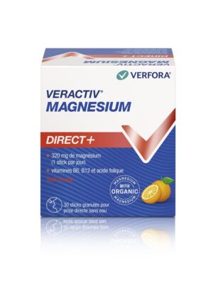 VERACTIV Magnesium Direct+ orange stick 30 pce