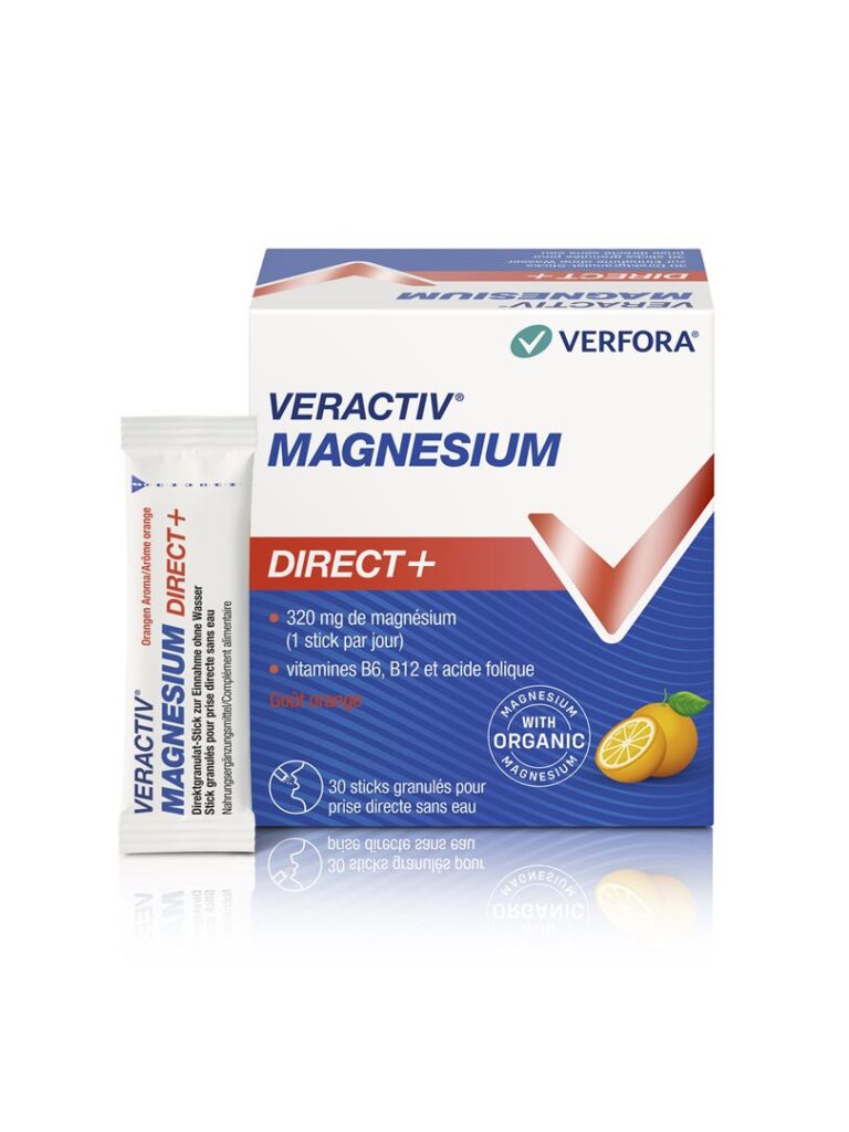 VERACTIV Magnesium Direct+ orange stick 30 pce