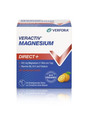 VERACTIV Magnesium Direct+ orange stick 30 pce