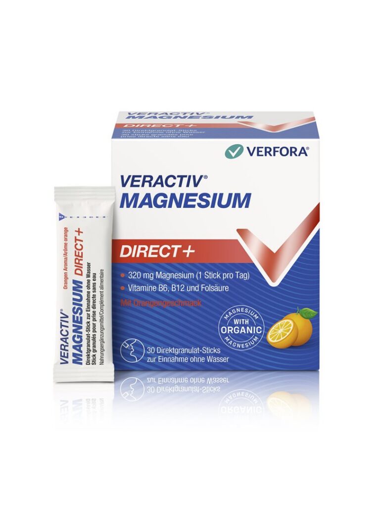 VERACTIV Magnesium Direct+ orange stick 30 pce