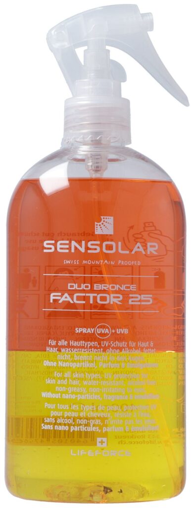 SENSOLAR spray solaire IP25 s émulsif 400 ml