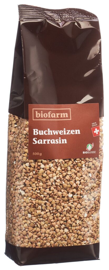 BIOFARM graines de sarrasin bourgeon CH sach 500 g
