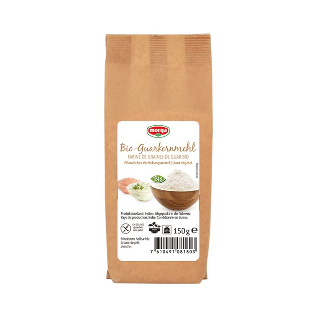 MORGA farine de guar sans gluten bio sach 150 g