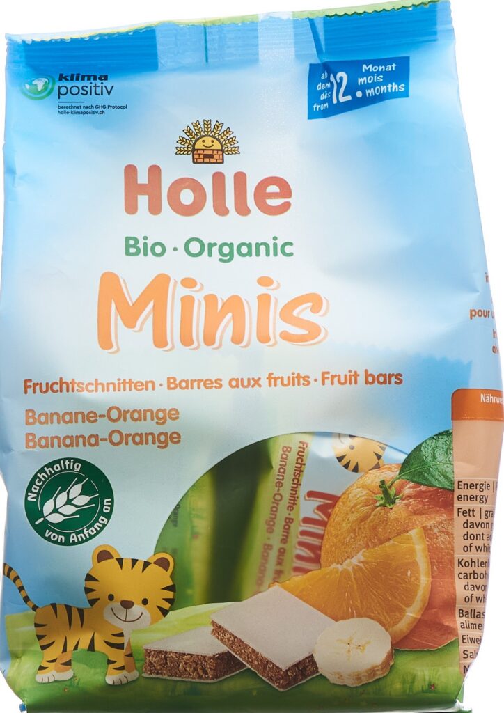 HOLLE Bio-Minis banane orange sach 100 g