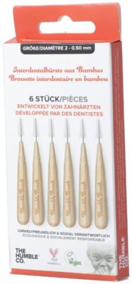 THE HUMBLE brossette interdent bambou 0.5mm 6 pce