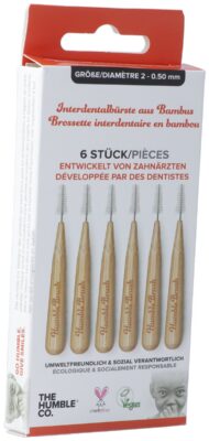 THE HUMBLE brossette interdent bambou 0.5mm 6 pce