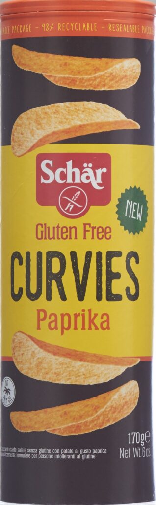 SCHÄR curvies paprika sans gluten 170 g