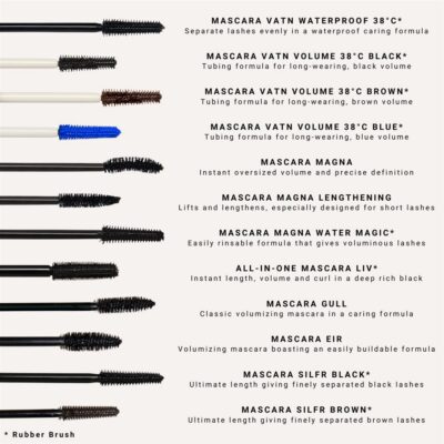 IDUN MINERALS Mascara Gull black volume vegan 7 ml