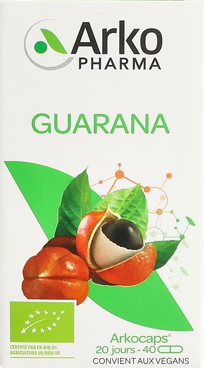 ARKOCAPS guarana caps bio bte 40 pce
