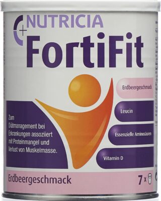 FORTIFIT pdr fraise bte 280 g