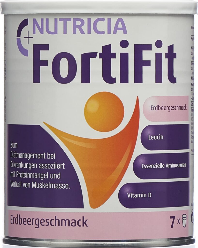 FORTIFIT pdr fraise bte 280 g