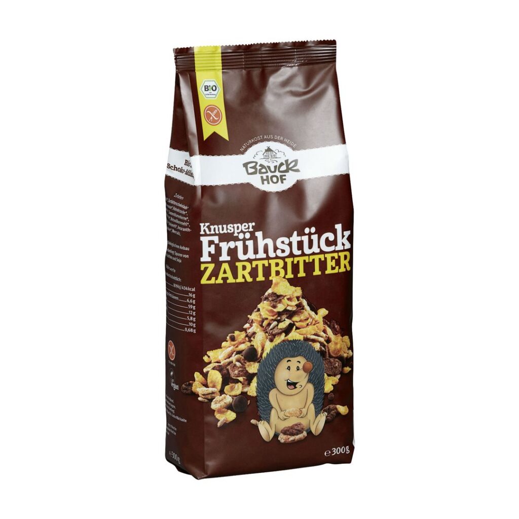 BAUCKHOF muesli croquant choc noir s gluten 300 g
