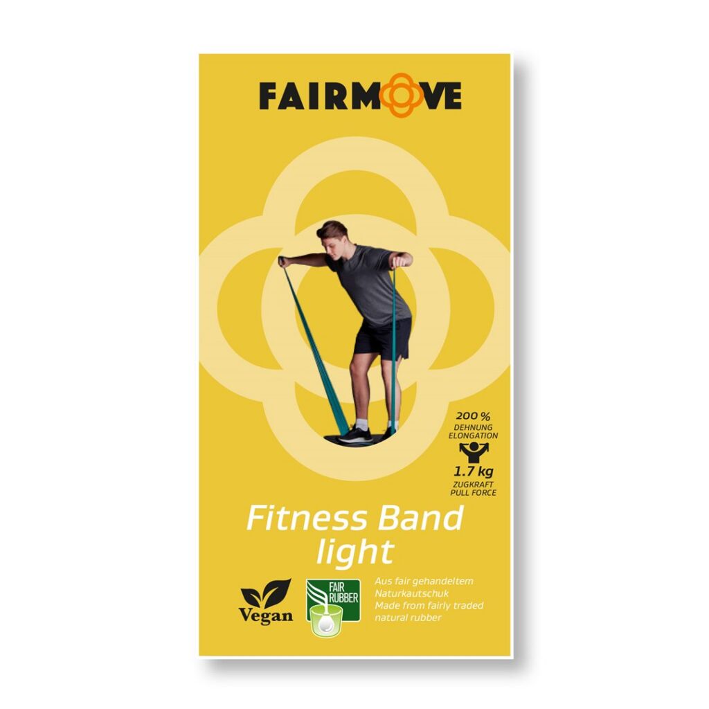 FAIR MOVE Fitness Band light yellow