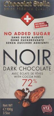 STELLA chocolat noir 72% 100 g