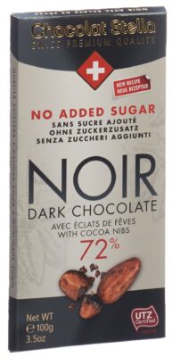 STELLA chocolat noir 72% 100 g