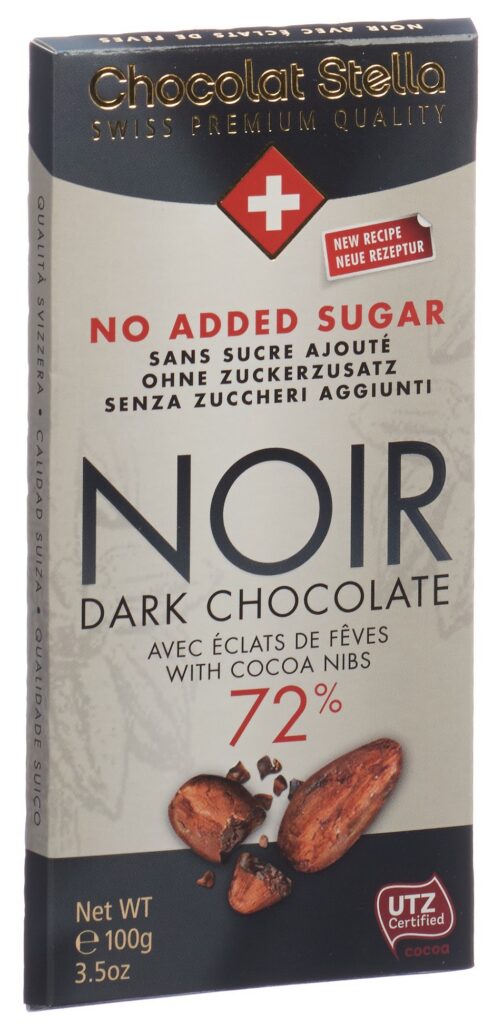 STELLA chocolat noir 72% 100 g