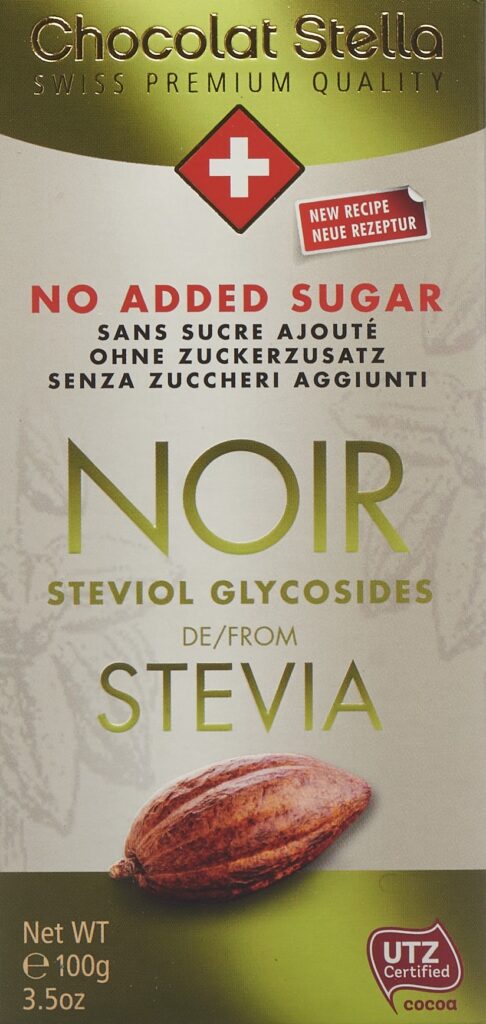 STELLA chocolat avec stevia 100 g