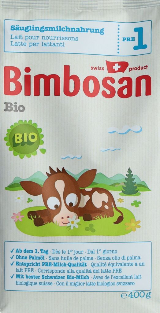 BIMBOSAN Bio 1 nourriss rech sach 400 g