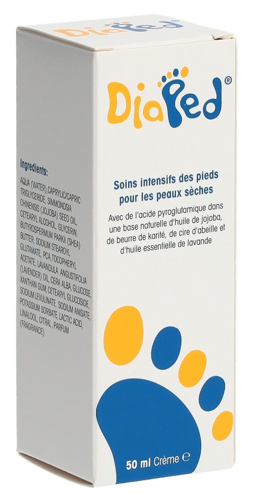 DIAPED crème pour les pieds tb 50 ml