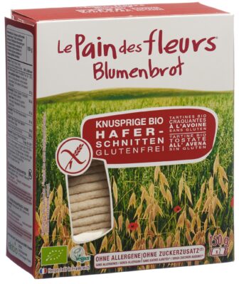 LE PAIN DES FLEURS tartines croq à l'avoine 150 g